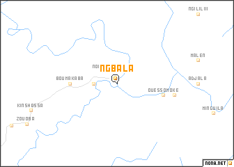 map of Ngbala