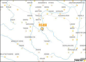 map of Ngba