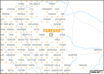 map of Ngbegha