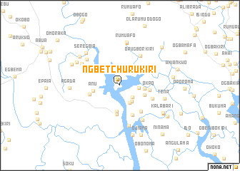 map of Ngbetchurukiri