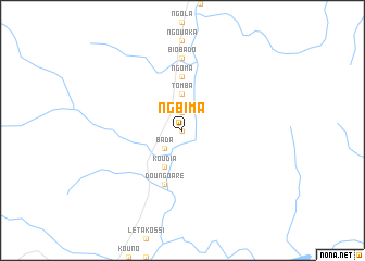 map of Ngbima