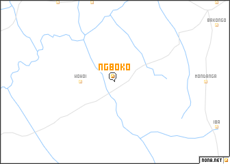 map of Ngboko