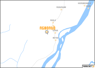 map of Ngbondo