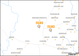 map of Ngbo