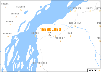 map of Ngebolobo