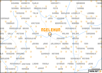 map of Ngelehun