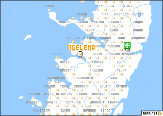 map of Ngelema