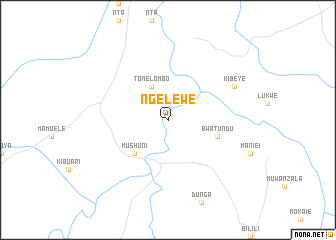 map of Ngele-We