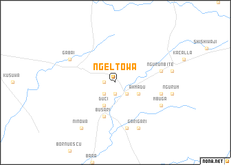 map of Ngeltowa