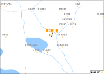 map of Ngeme