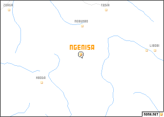 map of Ngenisa
