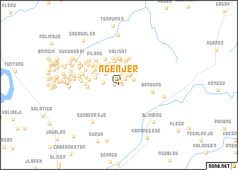 map of Ngenjer