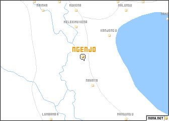 map of Ngenjo