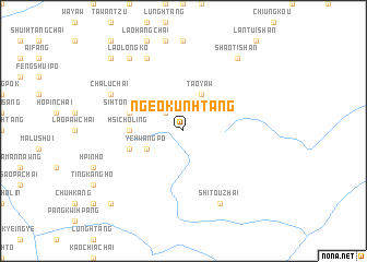 map of Ngeo-kunhtang