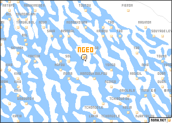 map of Ngéo