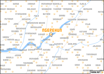 map of Ngerehun