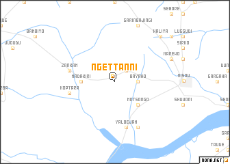 map of Ngettanni