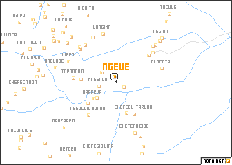 map of Ngeue