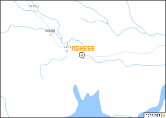 map of Nghese