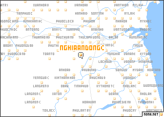 map of Nghĩa An Ðông (2)