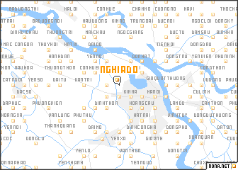 map of Nghĩa Ðô