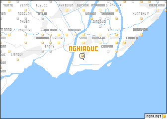 map of Nghĩa Dục