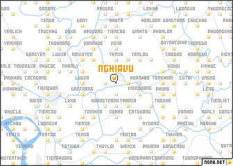 map of Nghĩa Vũ