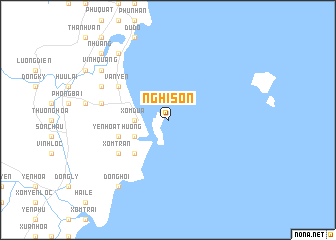 map of Nghi Sơn