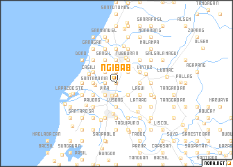 map of Ñgibab