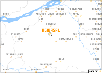 map of Ngibasal