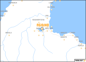 map of Ngidiho