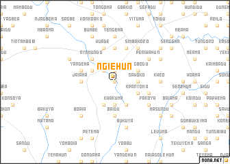 map of Ngiehun