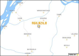 map of Ngilazilo