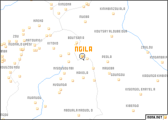 map of Ngila