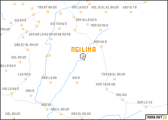 map of Ngilima