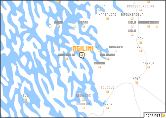 map of Ngilimi