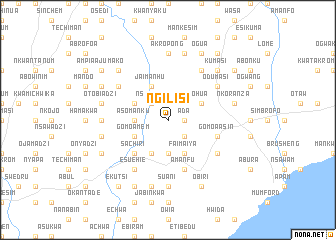 map of Ngilisi