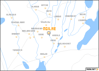 map of Ngilme