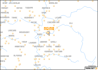 map of Ngina