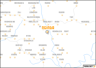 map of Nginda