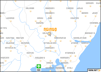 map of Ngindo