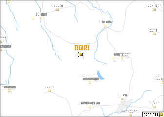 map of Ngiri