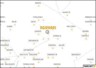 map of Ngirmari