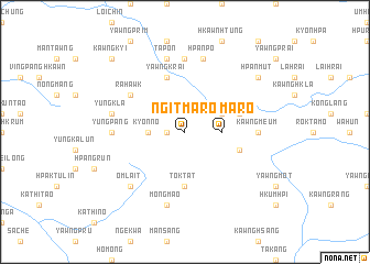 map of Ngitma-ro