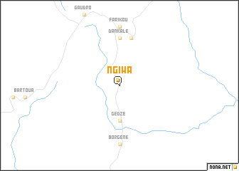 map of Ngiwa