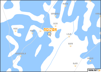 map of Ngizam