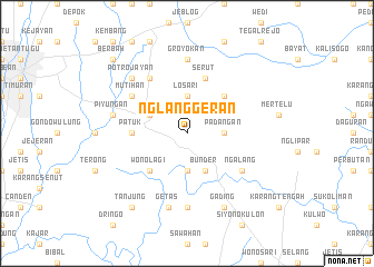 map of Nglanggeran