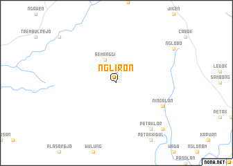 map of Ngliron