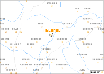 map of Nglombo