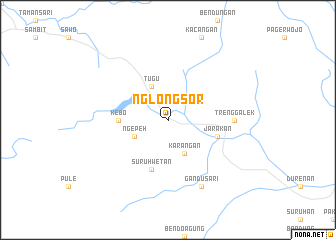 map of Nglongsor